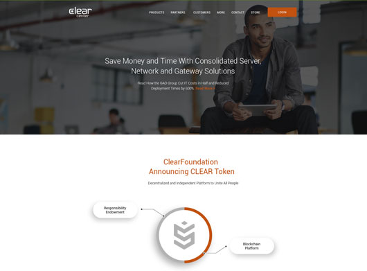 ClearCenter website