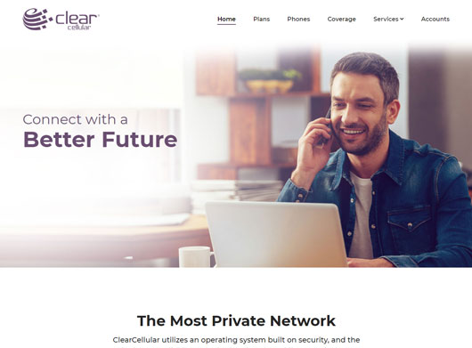 ClearCellular website