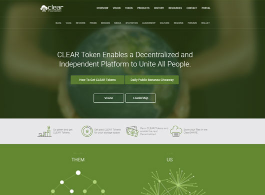 ClearFoundation website